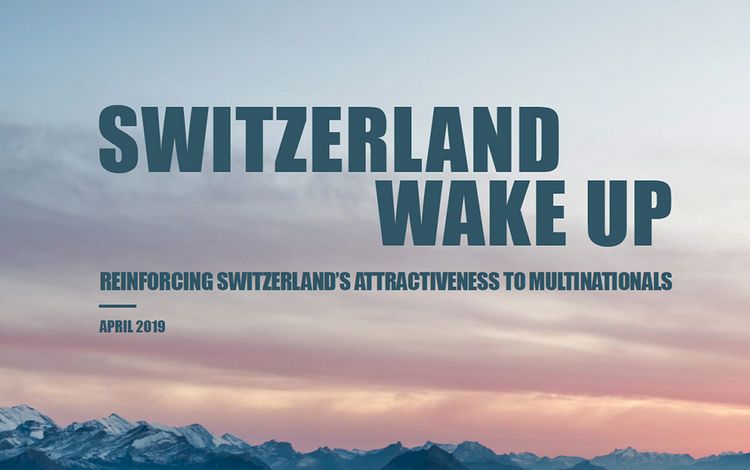 Cover von Studie "Switzerland – wake up" von McKinsey