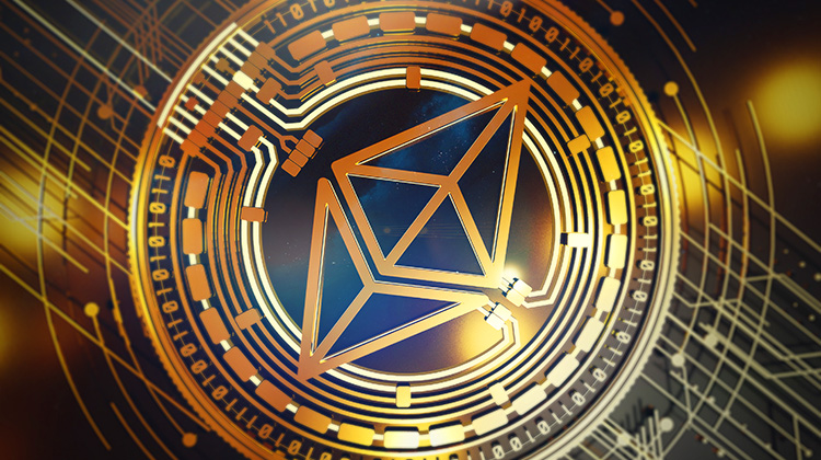 Symbolbild für die Kryptowährung Ethereum
